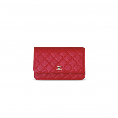 CHANEL MASTER CLASSIC WALLET ON CHAIN GRAINED CALFSKIN AS4241 (19*13*3.5cm)